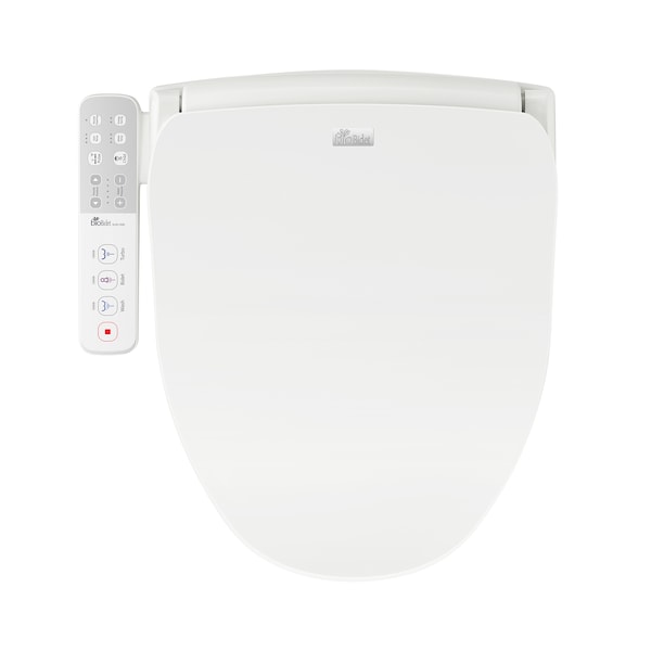 Slim ONE Bidet Smart Toilet Seat- Round White